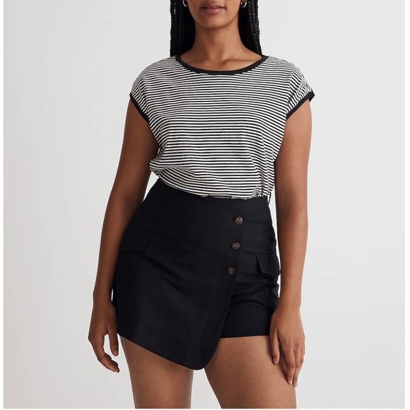 NWT Madewell Crewneck Cropped Muscle Tank - Picture 7 of 8